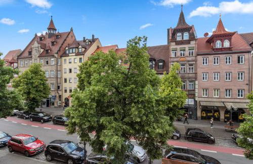 Altstadt - Exklusive 3-Zi-Wohnung für 6 Personen mit 90 qm, großer Dachterrasse, Parkplatz, WLAN - Foto 9