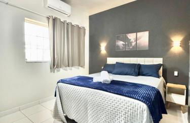 Ape Elegance com ar condicionado cama queen no centro - Foto 40