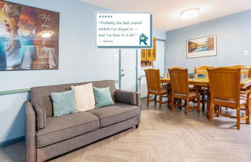 4BR Retreat with Game Room & Massage Chair - Sleeps 12 - 2 Kings - Step-Free - XL Private Patio - Foto 13