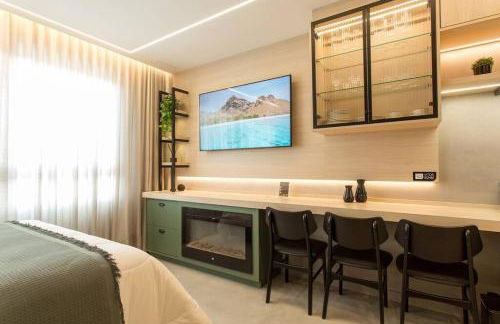 Alexa, Piscina, Aconchegante, Netflix, Gym, Vagas - Foto 19