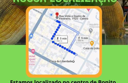 Flat Jarinu 01 Centro de Bonito - Foto 5