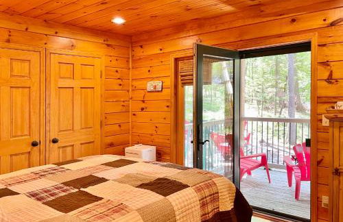 ADK Cabin with Hot Tub, Near Whiteface, Lake Placid, Fire Pit, Game Rm - Foto 9
