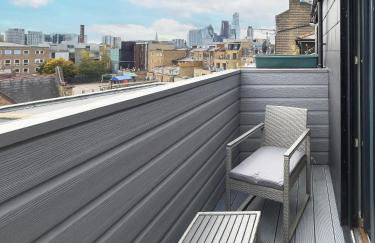 1-Bedroom Apartment with Balcony near Brick Lane Sleeps 3 - Foto 24