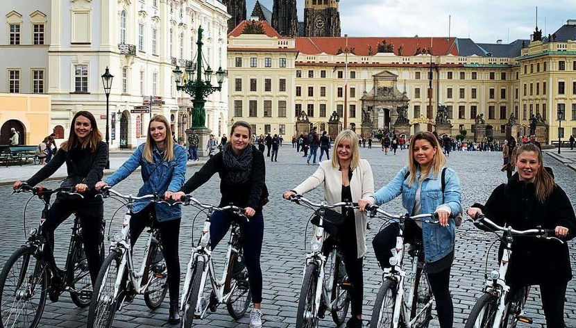 Pacours dans le centre de Prague