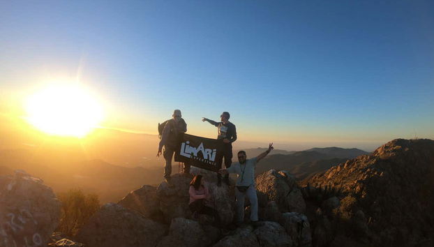 Observaréis una puesta de sol realmente bella