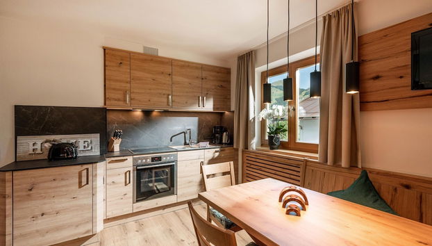 Ap. in Brixental With Swimming Pond - Foto 5, Cozinha privada