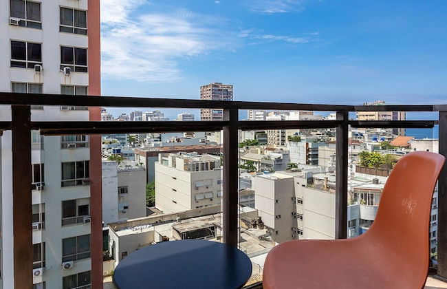 (1008) Apartamento com 1 Quarto e Vista para o Cristo - Foto 41