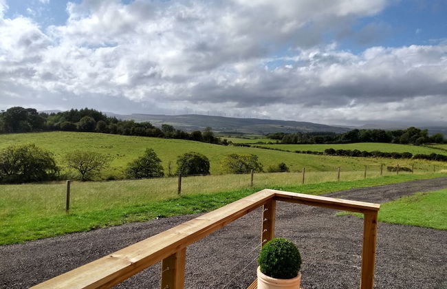 Cleeves Cabins, Ailsa Luxury Lodge With hot tub - Foto 26