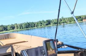 Waterview - Schwimmendes Ferienhaus auf dem Wasser mit Blick zur Havel, inkl Motorboot zur Nutzung - Foto 11