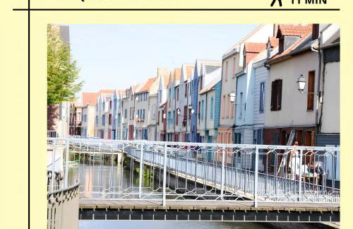 Pause amiénoise - Proche centre ville - wifi Fibre - Foto 12