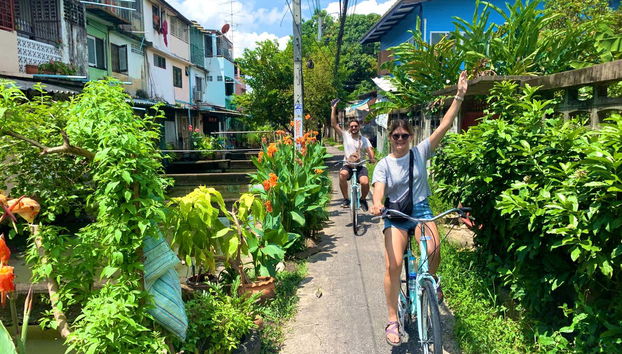 Balade à vélo dans Bangkok