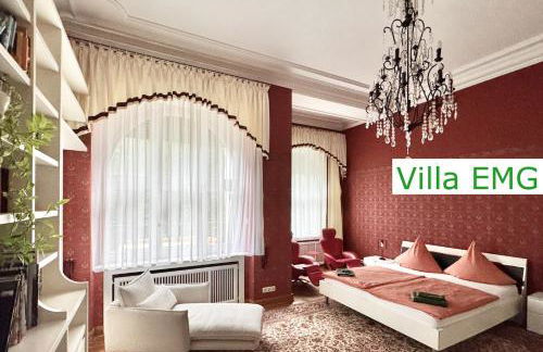 Luxus Ferienhaus Villa EMG Dortmund in Ennepetal, nah Düsseldorf, Köln mit Tennis Court, Garten, Kamin für Familien Gruppen bis 20 Personen - Foto 22