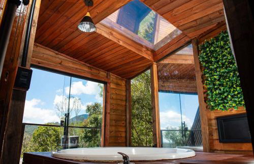 Chalé Bela Vista Montanha Capivari - Foto 28