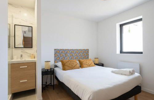 La Maison du Parc I Standing 3 chambres 8 pers Parking Clim Wifi Vélodrome - Foto 22