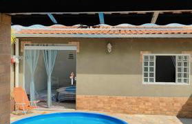 Casa Espaço Sara Piscina com total privacidade, área gourmet completa com churrasqueira fogão a lenha, a 5min do centro e do parque das águas - Foto 30