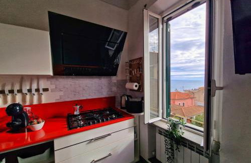 Free Parking Sanremo - Panoramic Terrace with Sea View - Foto 12