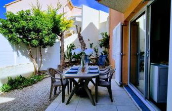 Le MARINE Rez de Jardin direct Plage Parking Privé Climatisé - Foto 15