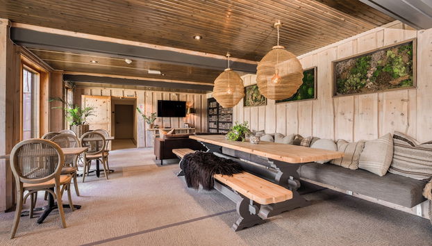 Zona de estar del vestíbulo