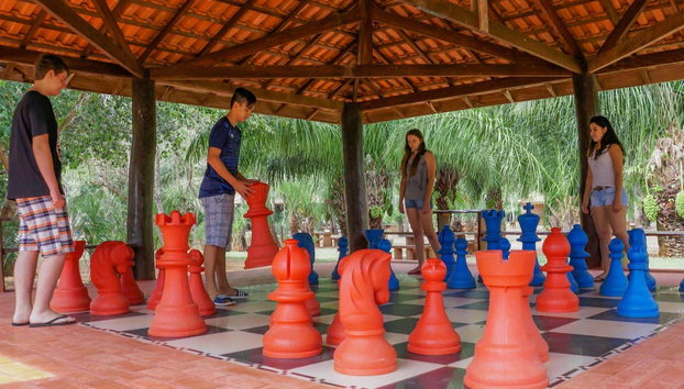 Ingresso do Balneário do Sol - Foto 3, Xadrez gigante