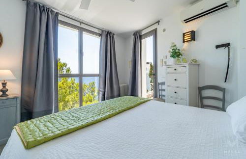 Can Ema, villa moderna con piscina frente al mar - Foto 51