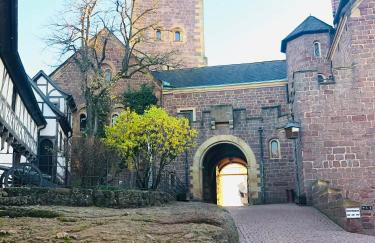 Ferienwohnung Eisenach - Kamin & Garten - Hunde willkommen - Foto 32