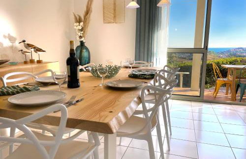 Les Vigies-T4 vue mer-terrasse-parking-6 pers - Foto 12