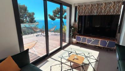 Èze - Appartement dans bas de villa avec piscine près de Monaco - Foto 4