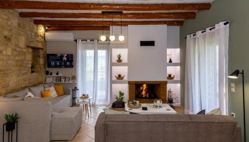 Stone villa Halepa panoramic view, private pool,big garden & quiet - Foto 2