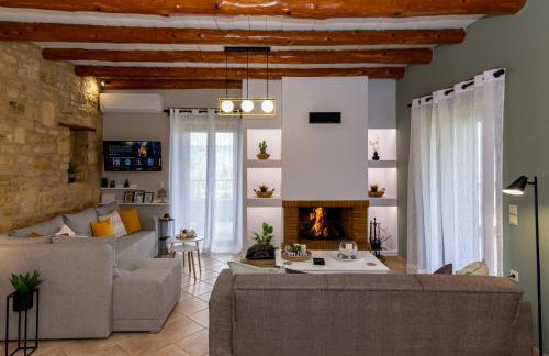 Stone villa Halepa panoramic view, private pool,big garden & quiet - Foto 2