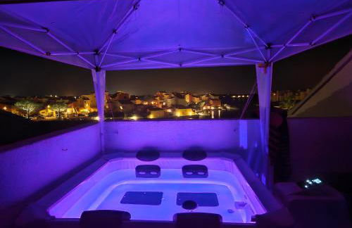 Nautica bulles jacuzzi privatif vue lac marin - Foto 31
