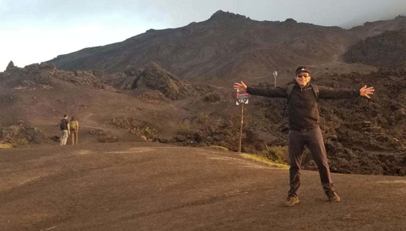 Paisajes del volcán Pacaya