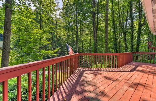 Smoky Mtn Cottage on Creek with Lanai and Forest Views - Foto 22