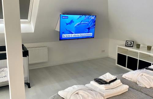 modernes DG Apartment Schloofschdubb Nähe Kassel - Foto 9