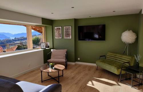 La Maison du Plongeoir 14 pers grande terrasse vue lac de Serre Ponçon - Foto 61