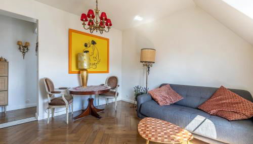 Paris Centre Dernier Étage Vue Ascenseur - Foto 5