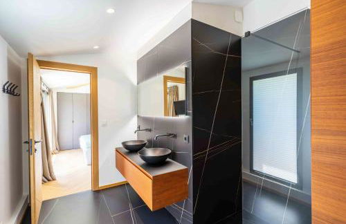 Villa Palma Giens - Vue Mer Panoramique -Piscine Chauffée Mai à Septembre- 4 chambres -Garage - Foto 21