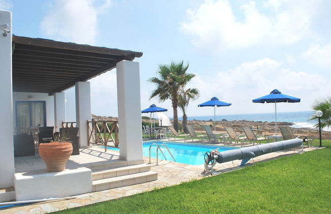 Sea Front Villa, Heated Private Pool, Amazing Location Paphos 323 - Foto 29