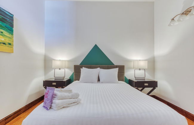 Sosuite 2BR Penthouse w W D Gym On-site Bar - Foto 16