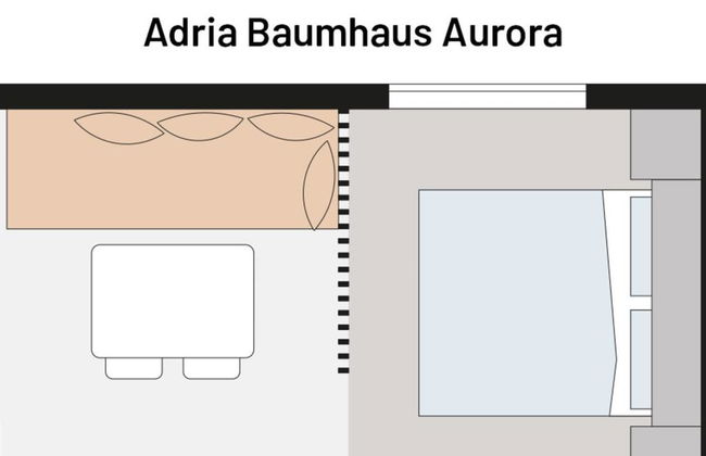 Premium Baumhaus mit 1 Schlafzimmer - Foto 6