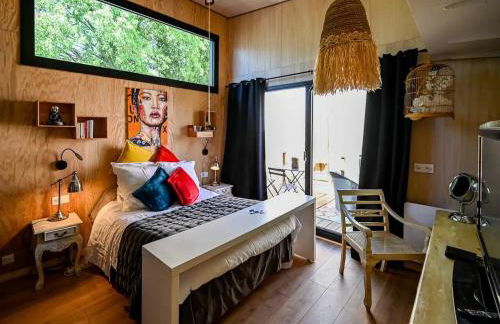 Nouveau ENVOUTEMENT près de GORDES Provence Maison entière neuve archi luxe écolo 4 pers parking privé - Foto 4