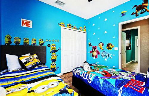 Spacious Disney Themed 5Bed Villa! Private Heated Enclosed Pool/Spa/BBQ! - Photo 39