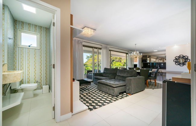 Apto vista mar 4 dormitórios e piscina - Foto 8