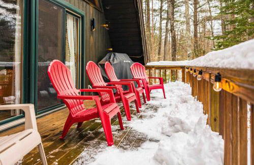 Nine Sides Lodge- Cozy A-Frame makes base camp for ADK Adventures - Foto 23