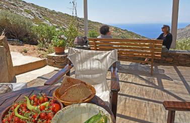 Traditional stone house 1bedroom, sea view, Syros - Foto 1