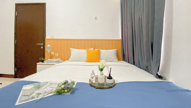 Cozy And Homey 1Br Boutique Kemayoran Apartment - Foto 3, Habitación