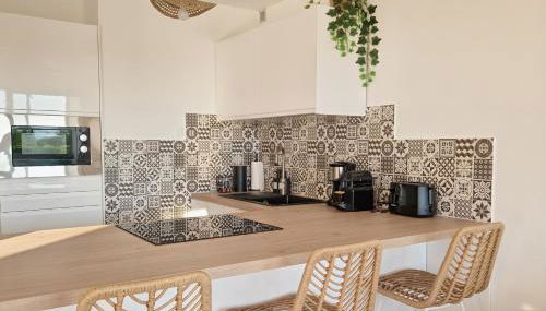 Sable & Pampas - Meublé de Tourisme 5 étoiles - Vue Panoramique & Terrasse - Climatisation - Plage à 200m - Foto 5