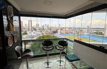 Ap 3 Q executivo e funcional wi-fi e estacionamento lazer e trabalho - Foto 37