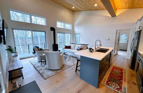 1B Contemporary cabin in magnificent setting, luxury and comfort, hot tub, AC! - Foto 8