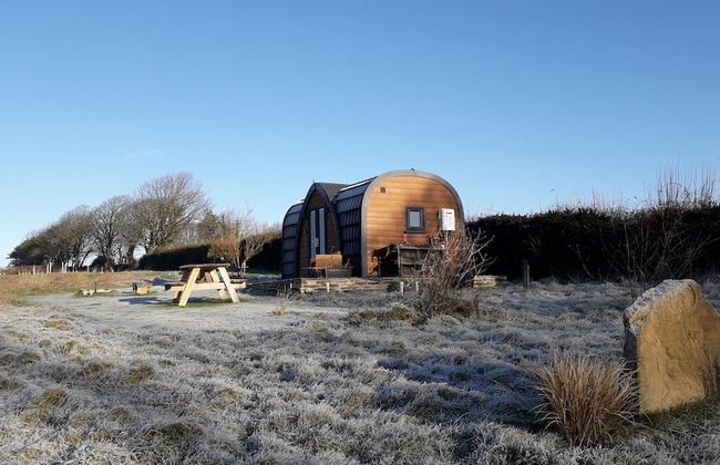 Hornbeam Eco Cabin - Sleeps 2 - Valley View - Foto 23