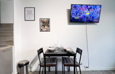 Studio Le Maréchal - Près frontière et Netflix - Foto 6